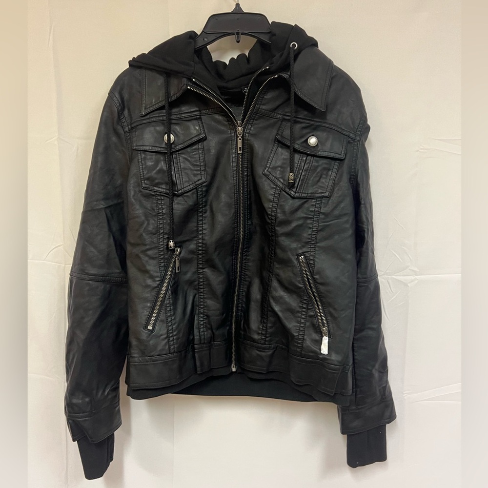 New Annva USA women’s faux leather jacket xl